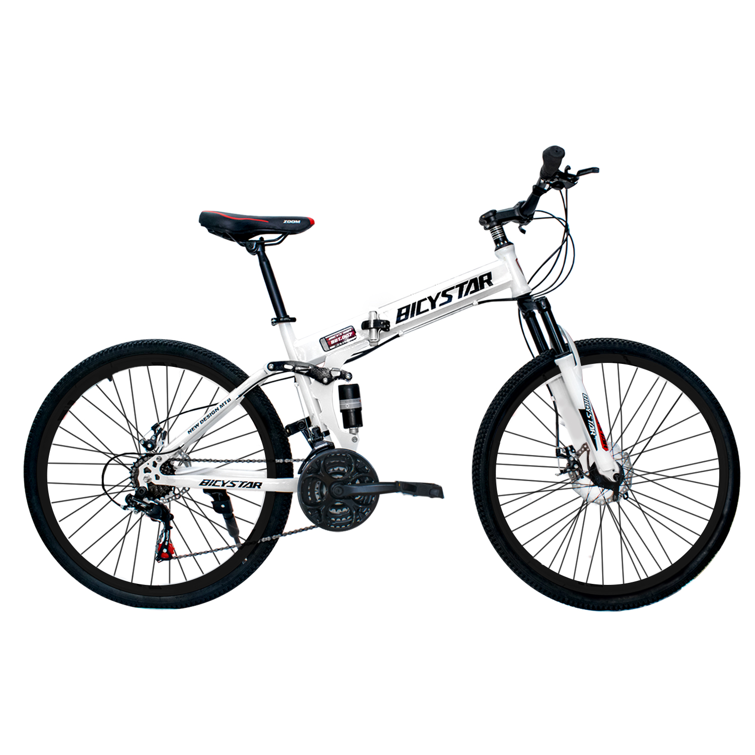 profundamente Ser Pino Bicicleta Plegable Bicystar Aro 26 Blanco – Buccano Bike